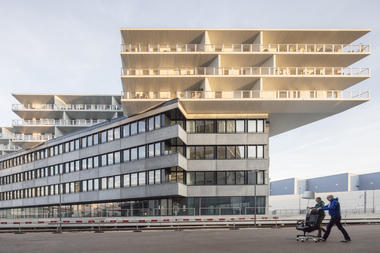 BIG Transitlager in Switzerland Photographed by Laurian Ghinitoiu