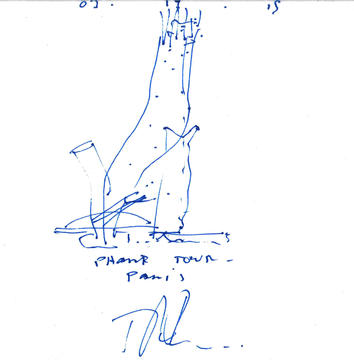 Gallery of 17 Napkin Sketches by Famous Architects  - 3