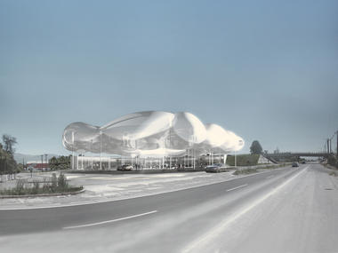 raumspielkunst Envisions Next Generation Gas Station in Chile