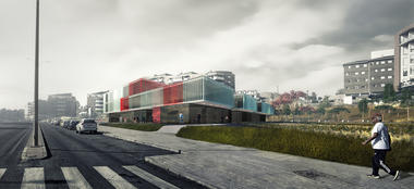 ABLM arquitectos, primer lugar en concurso para nueva sede de la Cruz Roja Española
