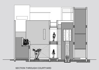 Gallery of Twin Courtyard House / Charged Voids   - 19