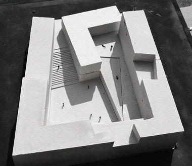 9 maquetes de cimento para representar projetos de arquitetura