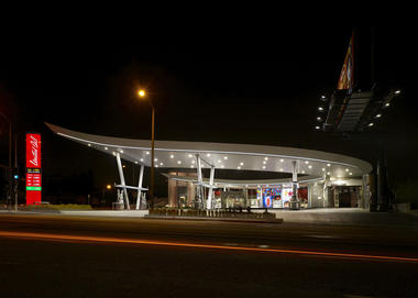 Gallery of United Oil Gasoline Station / Kanner Architect  - 10