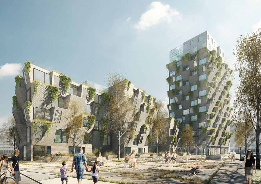 mid-high rise buildings by Ima Niantiara Putri | ArchDaily
