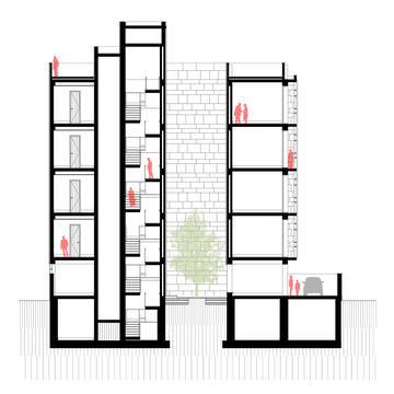 Gallery of Saxena Apartments / Vir.Mueller Architects  - 21