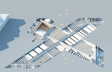 Gallery of OMA's Bibliothèque Alexis de Tocqueville in Caen Slated to Open in 2017  - 6