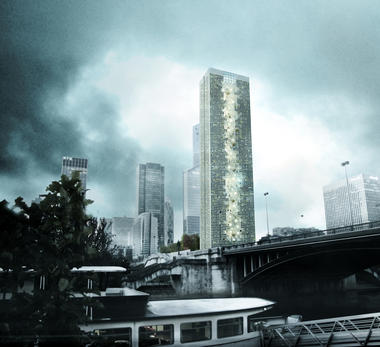 Tommaso Bernabò Silorata’s “Skyframe” Wins Super Skyscrapers Competition With its Dizzying Rooftop Pool 