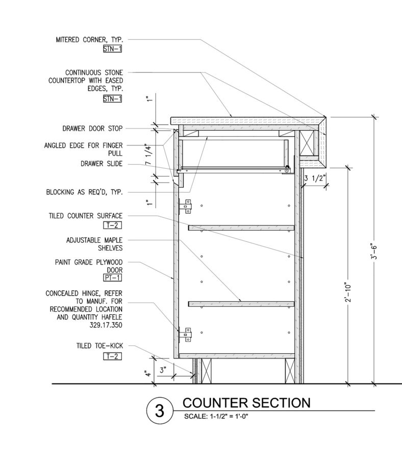 Millwork Sample Drawing by lauradesign.hammond43 ArchDaily