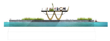 Gallery of Providence River Pedestrian and Cyclist Bridge Competition Winner / inFORM Studio  - 5