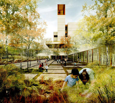 Liget Budapest Awards Graeme Massie Architects' Museum of Ethnography Third Place