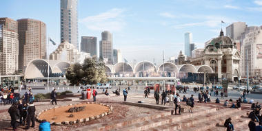 Gallery of The Flinders Street Station Winning Proposal / HASSELL + Herzog & de Meuron  - 2
