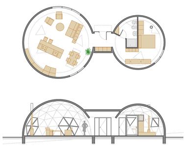 Galería de  Vivienda geodésica / Ecoproyecta  - 20