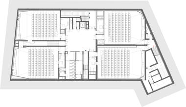 Gallery of Gaumont-Pathé Alésia Cinemas / Manuelle Gautrand Architecture  - 21