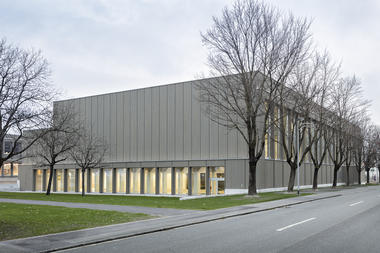 Balzers Sports Hall Renovation  / BBK Architekten