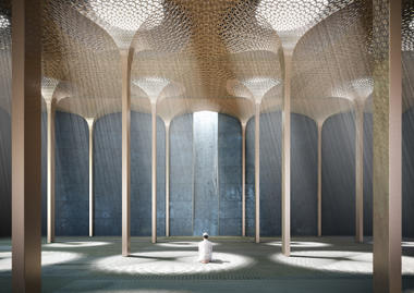 AL_A Wins Competition to Design Abu Dhabi Mosque