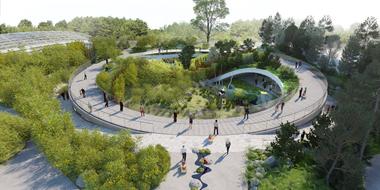 Gallery of BIG Designs Yin-Yang Shaped Panda Enclosure for the Copenhagen Zoo  - 1