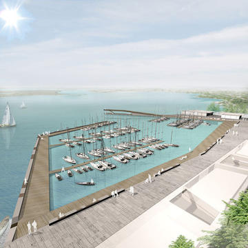 Gallery of ASTOC Architects wins first prize for Senftenberg Harbor competition  - 3