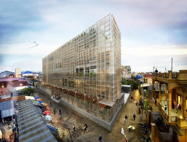 COOKFOX Begins Construction on the Neeson Cripps Academy in Cambodia