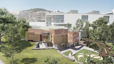 EMBT Breaks Ground on Pioneering Cancer Center in Barcelona