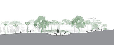 Galería de Tapis Rouge espacio público en un barrio informal en Haiti / Emergent Vernacular Architecture (EVA Studio)  - 14