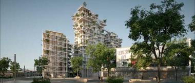 Gallery of Sou Fujimoto and Laisné Roussel Propose Wooden Mixed-Use Tower for Bordeaux  - 8