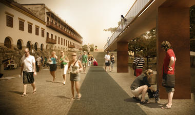 MOBO revela nuevas imágenes de los futuros enlaces peatonales en la ciudad amurallada de Cartagena