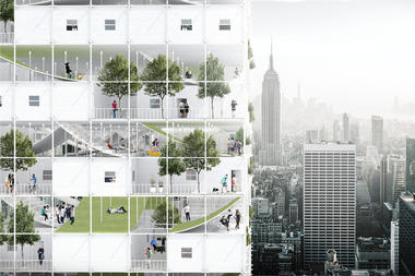 Gallery of Speculative Project Seeks to Take Advantage of NYC Air Rights for Affordable Housing  - 3