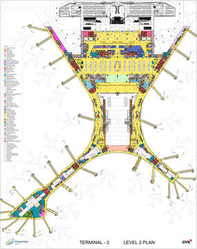 画廊 印度，孟买，希瓦吉国际机场2号航站楼 / SOM  - 13