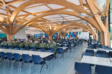 Gallery of CFB Borden All Ranks Kitchen and Dining Facilities  / FABRIQ Architecture + Zas Architects  - 18