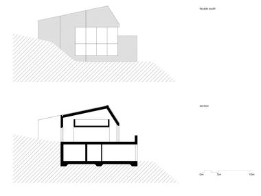 Gallery of Single Family House on a Slope / Dost  - 11
