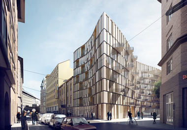 3XN Designs Residential Complex for Downtown Vienna