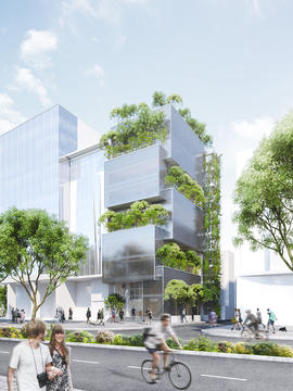 Gallery of VTN Architects Design Stacked Glass Block Headquarters in Ho Chi Minh City  - 2