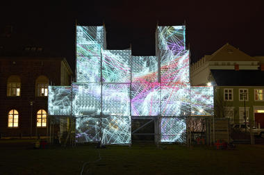 Gallery of Pixel Cloud Installation / UNSTABLE  - 13