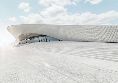 Las texturas y superficies geométricas del MAAT de AL_A en Lisboa