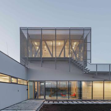 Győr-Gönyű National Public Port Control Building / sporaarchitects + Térhálózat