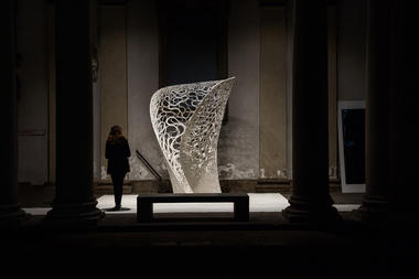 Zaha Hadid Architects presenta estructura experimental utilizando la impresión 3D