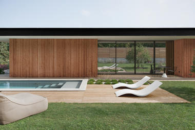 La Maison Etirée住宅/ Barres & Coquet