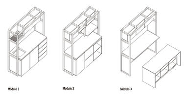 Como construir uma cozinha modular?
