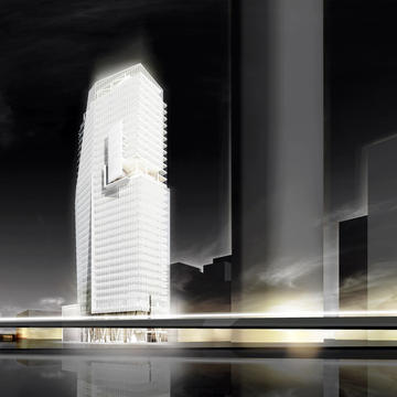 Proyecto Mitikah Tower de Richard Meir & Partners