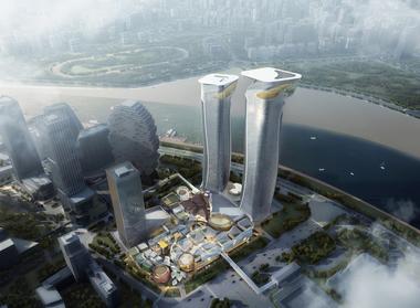 画廊 Aedas 为中国珠海打造“二龙戏珠”文化旅游综合体  - 8
