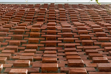 Gallery of Brick Curtain House / Design Work Group  - 9