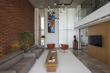 Gallery of Brick Curtain House / Design Work Group  - 3