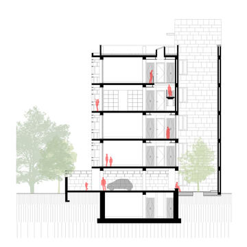 Gallery of Saxena Apartments / Vir.Mueller Architects  - 22