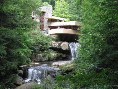 Frank Lloyd Wright's Fallingwater Damaged from Flooding