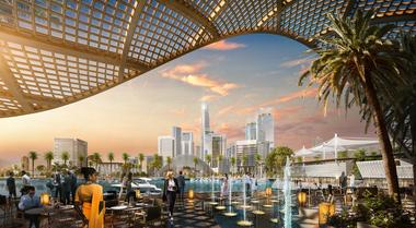 SOM Wins Competition to Master Plan Port City Colombo in Sri Lanka