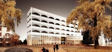 Hotel Park and Seeallee Heiden Competition Entry / Kubota & Bachmann Architects + Martinez