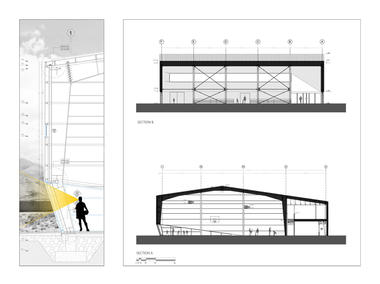 Gallery of Noor-e-Mobin Sports Hall / FEA Studio  - 19