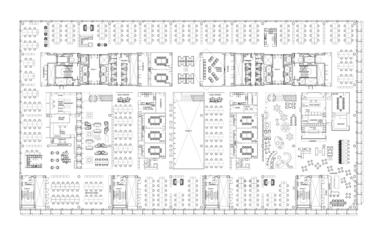 画廊 多种办公空空间，让你在喜欢的角落里爱上工作：Yoox Net-A-Porter 科技中心 / Grimshaw  - 10
