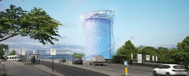 LAVA Breaks Ground on Sculptural Energy Tower in Germany