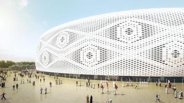 Gallery of The Design of the Latest Qatar 2022 World Cup Stadium is Inspired by an Arabic Cap  - 3